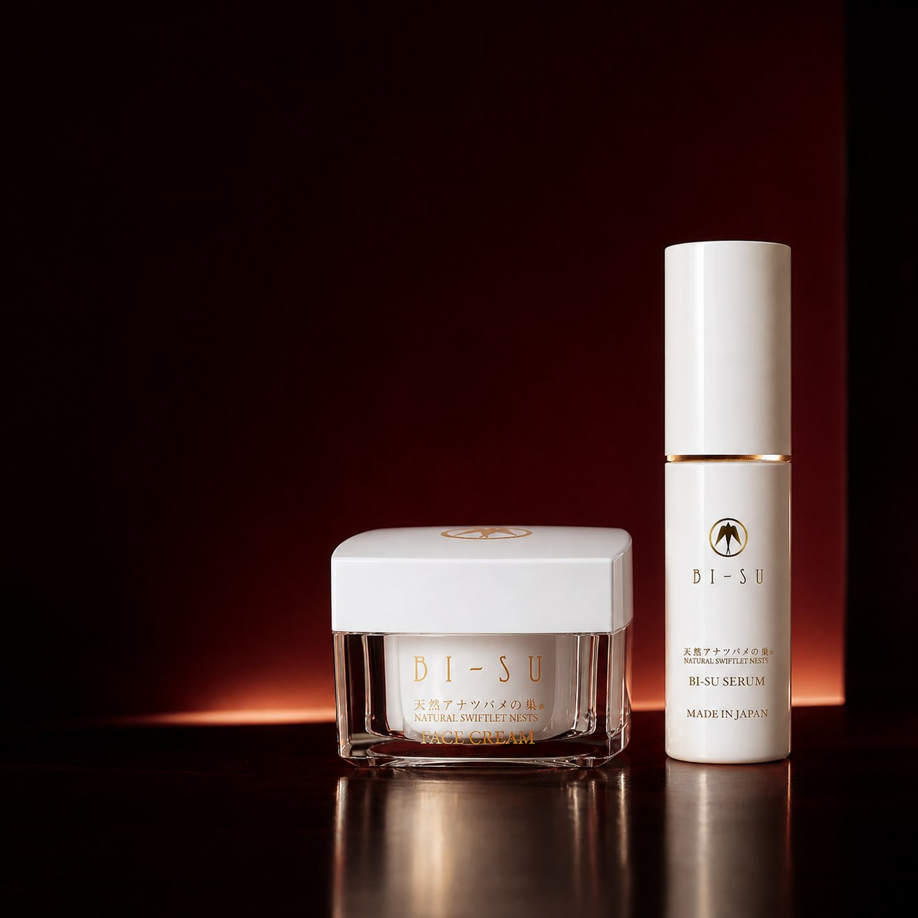 BI-SU face cream and serum